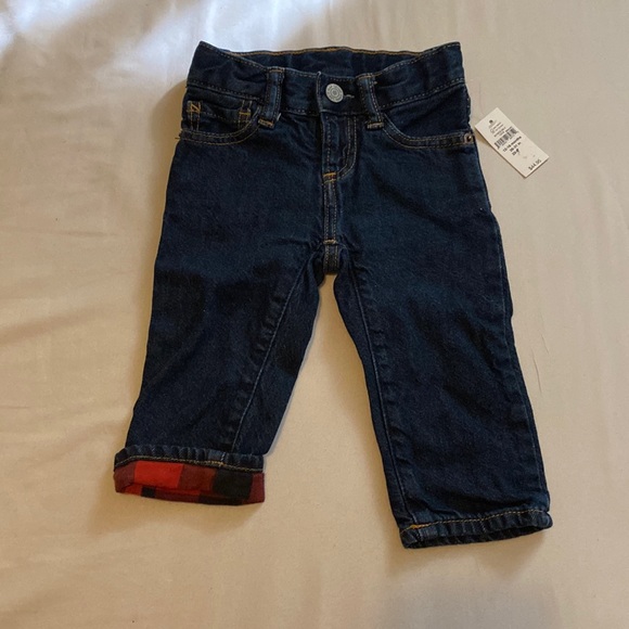 GAP Dark Wash Lined Jeans - Picture 1 of 4